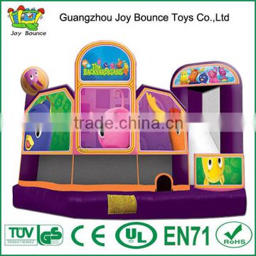 good quality giant inflatable bouncer with slide combo