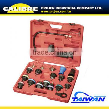 CALIBRE 18pc Cap Universal Radiator Pressure Test Kit