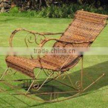 wicker rocking chair