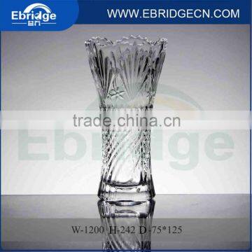 high quality glass vase made in China