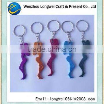 sexy lady shaped wholesale skeleton key bottle opener/red wine bottle opener/credit card bottle opener