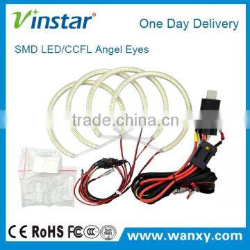 High quality 1PC Board LED Angel eyes for E46 LED Angel eyes Headlight E46 LED Eagle Ring