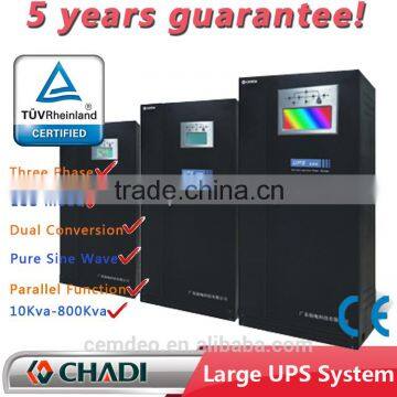 High pf Industrial 380v 400kva Ups Pure Sine Wave photo-3