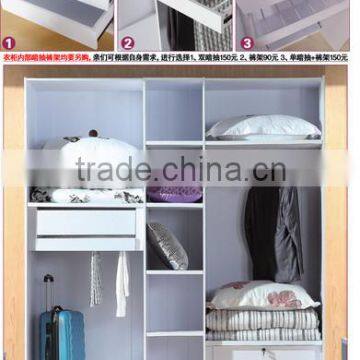 melamine particle board wardrobe