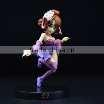 resin pink girl figure sailor moon action figure