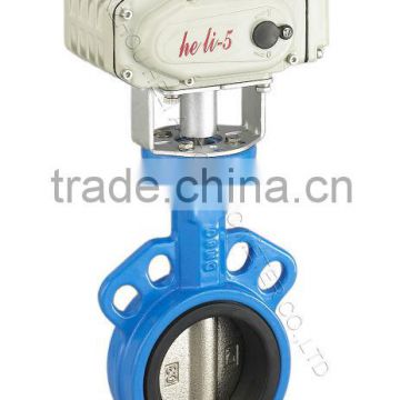 electric wafter butterflyvalve