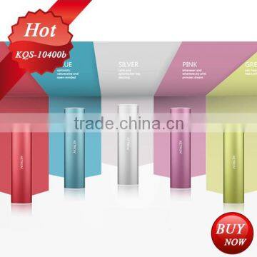 Leather Genuine Phone EXTERNAL POWER BANK Dual Usb Backup Battery photo-2