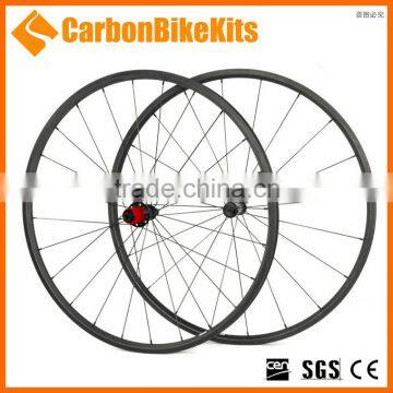 CarbonBikeKits Super light 700c carbon 20mm tubular wheels SL20T