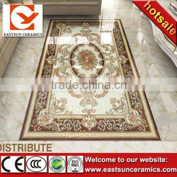 1200x1200mm rubber backing commercial vinyl decorative carpet tile