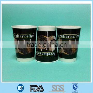 Double Wall Coffee Paper Cup, Recycled Disposable Glass Paper Cup photo-3