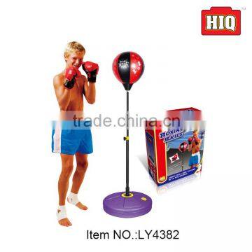 Children play game boxing set boxing speed ball boxing stand