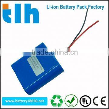 11.1V 2600mAh Li-ion Battery with wires for medical devices