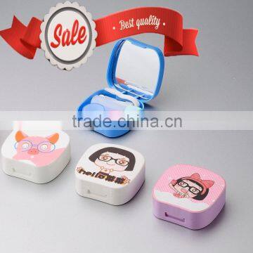 Contact Lens Case, contact lens box, popular cartoon color print contact lens case