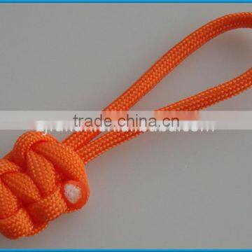 Custom Design Braided Handmade Cobra Weaving Paracord Zipper Puller Fist Knot Paracord Zipper Puller photo-4