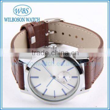 Waterproof leather band designer watch at cheap