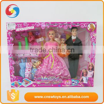 Beautiful princess prince and kids many clothes children 11.5 inch dancing doll                        
                                                Quality Choice