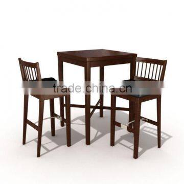 Wooden bar furniture set HDBF033