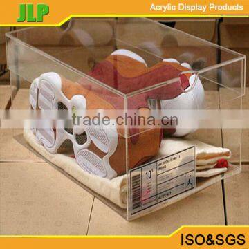 custom clear acrylic shoe box wholesale