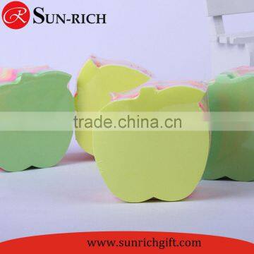 Hot Apple Fruit Shaped Sticky Notes Block Notepad Custom Available photo-2