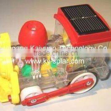 DIY Solar powered toys car model