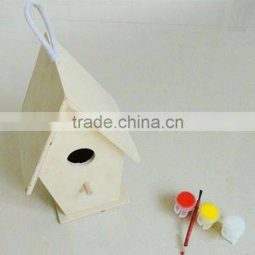 Paint your own bird house