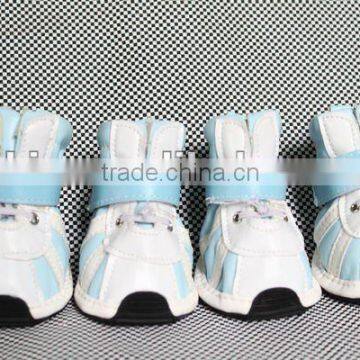 PU fashion dog shoes