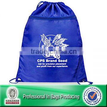 Lead-free 100% Recycled Nylon Drawstring Cinch Bag photo-4
