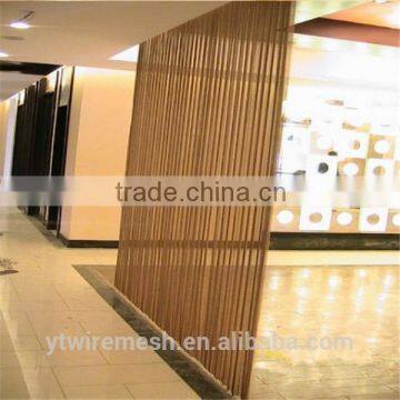 2014 China manufactory decorative metal curtains with whole set of accessories