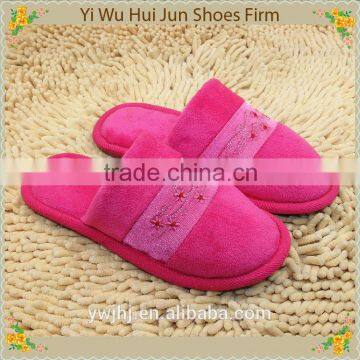 Wholesale Cotton Fabric Indoor Slippers For Women(HJCW213)