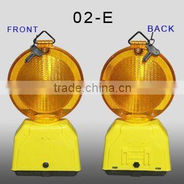 barricade LED safety warning lamp