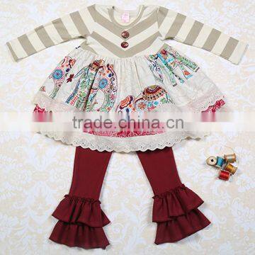 Factory direct wholesale beautiful girl party dress baby outfit boutique costume oem girl garment