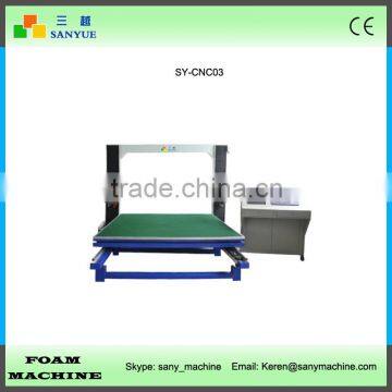 High Quality Horizontal Vibrating Blade CNC Contour Sponge Cutting Machine