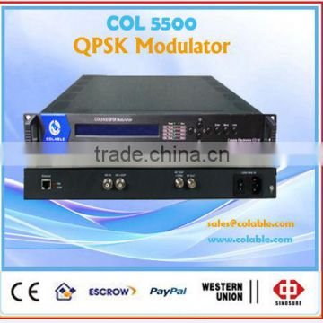 COL5500 FM microwave device qpsk modulator,dvb-s qpsk modulator,catv qpsk modulator