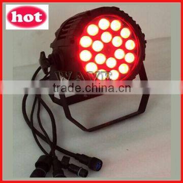 (WLP-01-2)HOT 18 pcs 4 in 1 RGBW led rgbw 18pcs 10w leds ip 65 par light