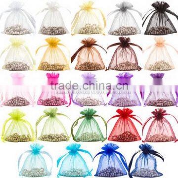 Multiple colours jewellry organza gift pouch                        
                                                Quality Choice