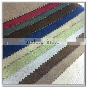 Wholesale 100 Polyester Suede Fabric/ Waterproof Suede Sofa Fabric photo-3