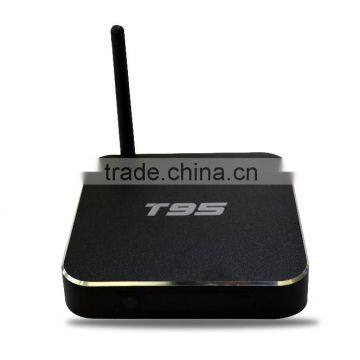 New Arrival!! Cloudnetgo Metal Amlogic S905 TV Box T95 WiFi Antenna 1GB/2GB+ 8GB KODI 16.0 Fully Loaded CM905 Android 5.1 TV Box photo-2