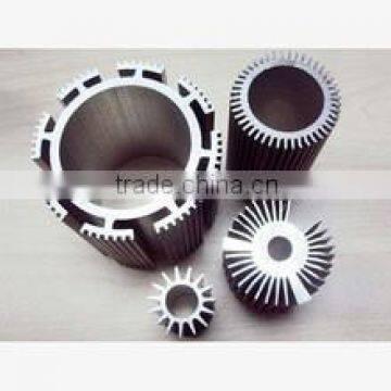 Extruded Aluminium Profile Led Heat Sinks/ Aluminum Heat Sink Shapes/ Profiles Led Aluminum Circular Extrusion Heat Sink photo-6