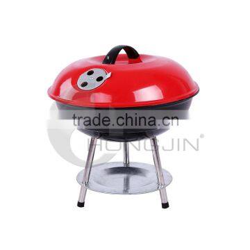 Hongjin 14 Inches Portable Charcoal Grill