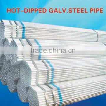 hot-dipped galvanized steel pipe