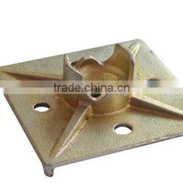 Scaffolding counter plate pressed Anchor waler plate