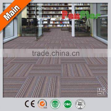 New Design Colorfast interlock Carpet Tile