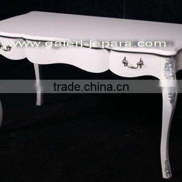 Office Desk - Wooden Desk - White Furniture Timber - Office Furniture