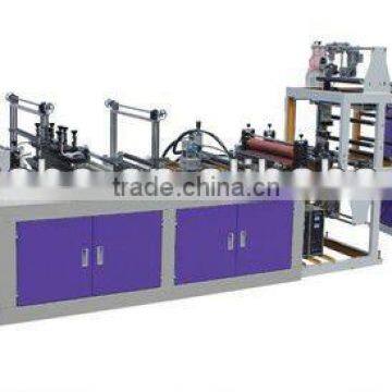 Automatical nonwoven plastic zipper bag making machine