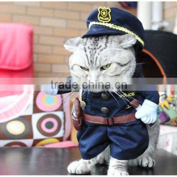 Dog /Pet Halloween Costume /Pet Dog Police Man Halloween Costume/Pet Cool Halloween Costume