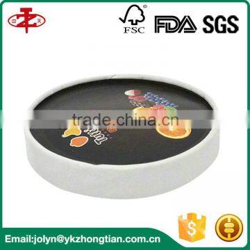 Wholesale Logo Printed Disposable Ice Cream Paper Cups With PP Lids