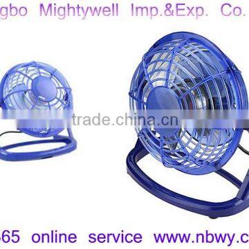 180 Degree Rotate Mini Desktop USB Portable Cooling Fan photo-3