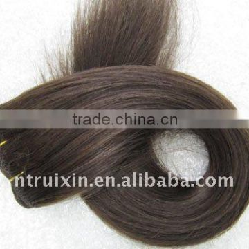 silky straight human hair weaving weft