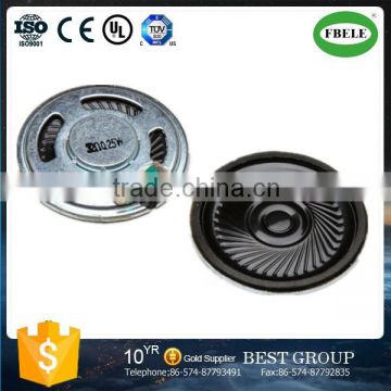 FBF36-5TLB 36mm 0.5w 8ohm Mylar cone speaker(FBELE)