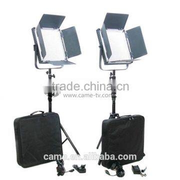 High CRI +Bags Bi-color 2pcs 900 LED Video Lights Studio Film Broadcast Lighting